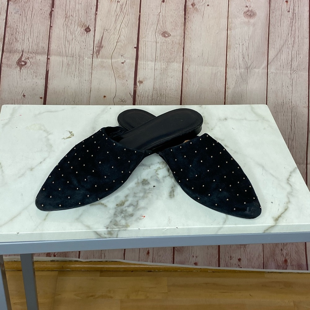 Jolie Suede Flats Slippers size 36 1/2